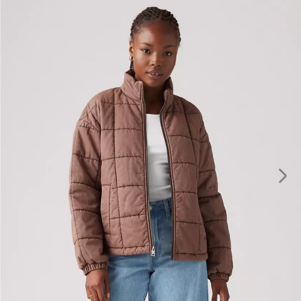 Levi's Box Quilt Cotton Jacket
